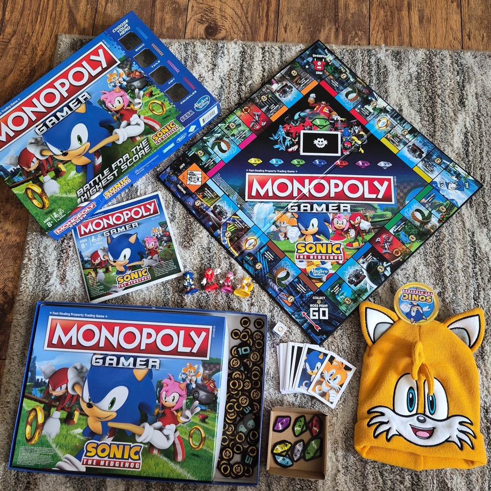Gamer Sonic the Hedgehog Edition Board Game